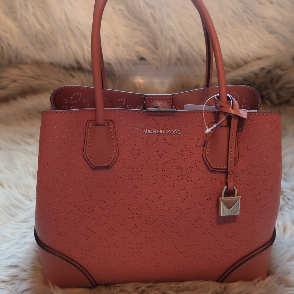 Pink MK satchel, tote or cross body.